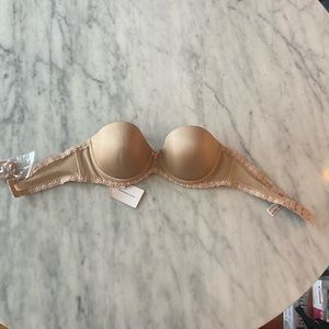 Beige Push-up bra